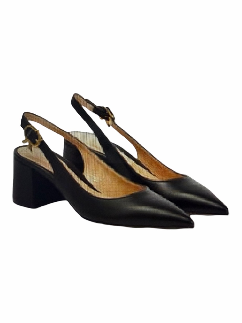 Gianvito Rossi Black Vitello Glove Pumps